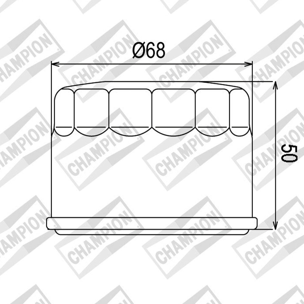 OIL FILTER CHAMPION - COF047 (147)