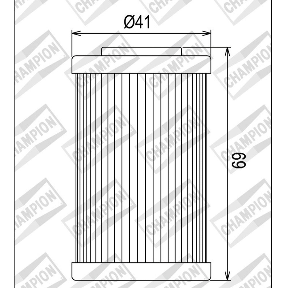 OIL FILTER CHAMPION - COF055 (155)