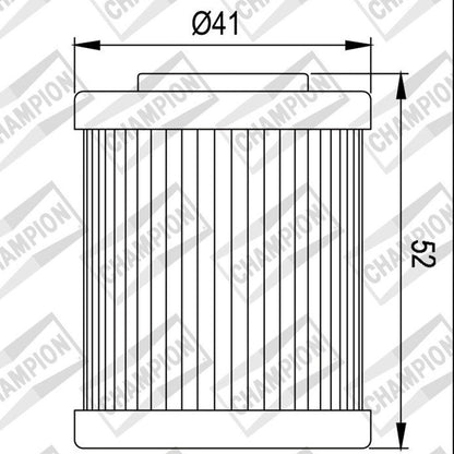 OIL FILTER CHAMPION - COF057 (157)