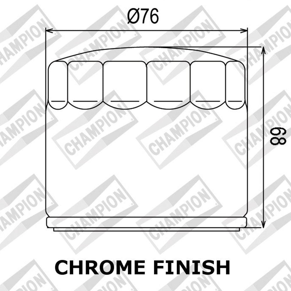 OIL FILTER CHAMPION - COF072C (172C)