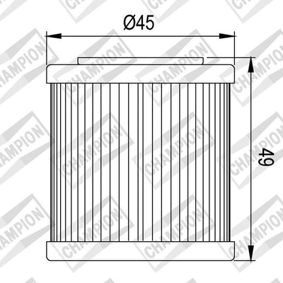 CHAMPION OIL FILTER CHAMPION - COF082 (182)