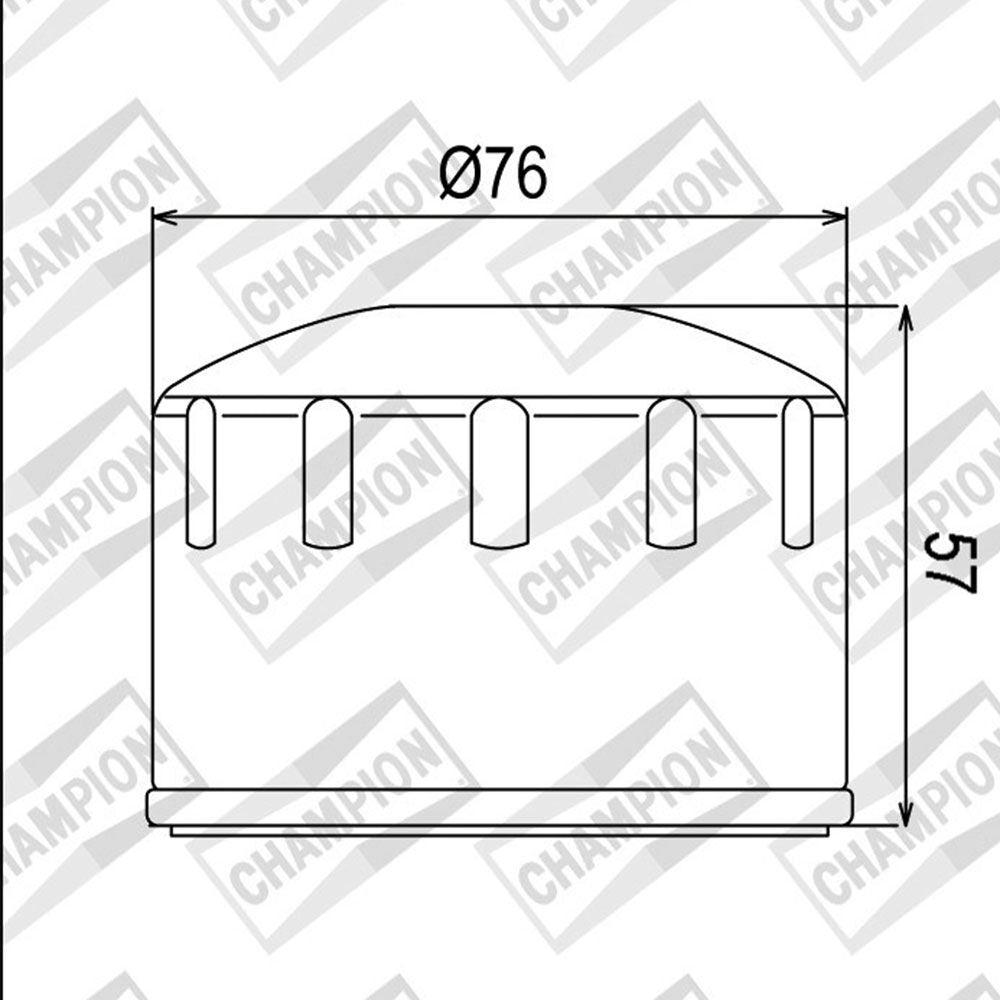 OIL FILTER CHAMPION - COF084 (184)