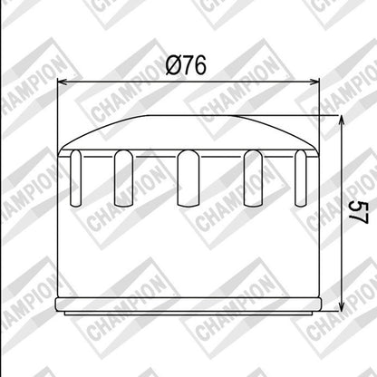 OIL FILTER CHAMPION - COF084 (184)