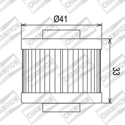 OIL FILTER CHAMPION - COF085 (185)