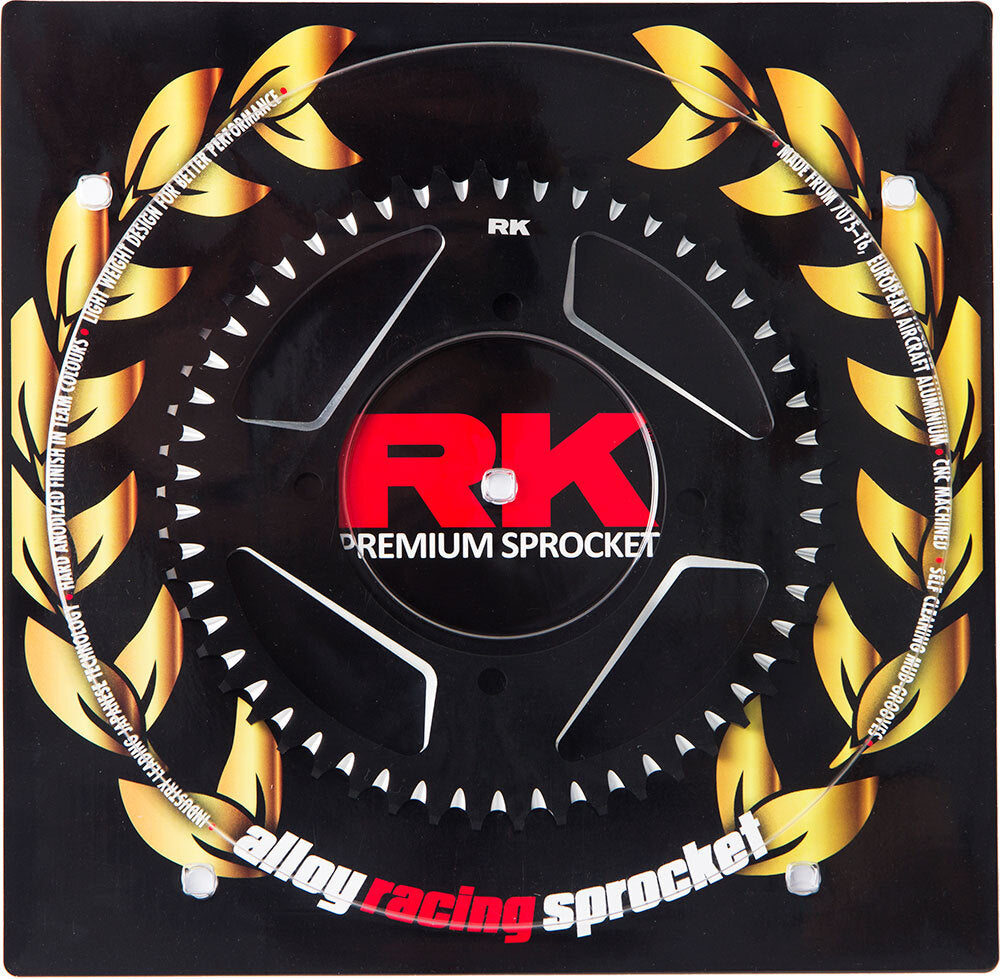 RK ALLOY RACING SPROCKET - 50T 420P - BLACK