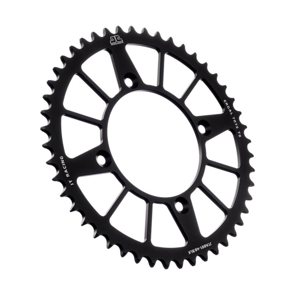 JT ALLOY RACELITE SPROCKET - 48T 520P - BLACK