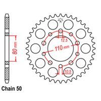 REAR SPROCKET - STEEL 44T 530P D/D