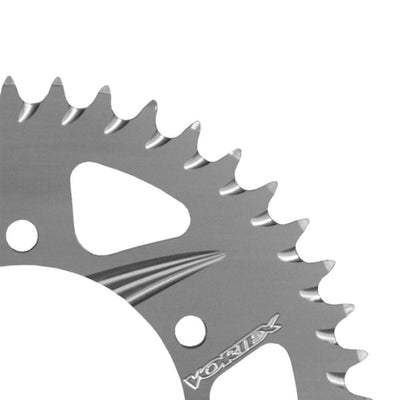 VORTEX ALLOY REAR SPROCKET 520-44T - KOSMAN - SILVER