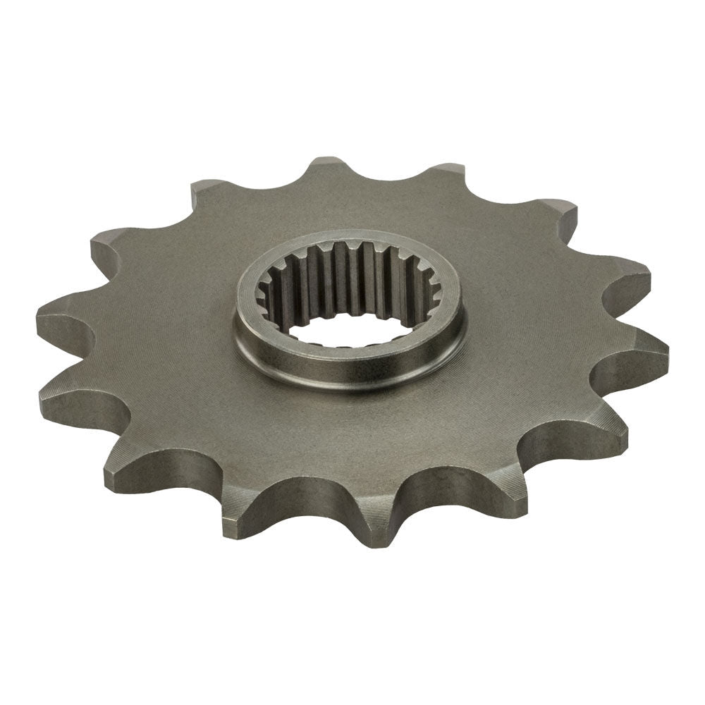 FRONT SPROCKET - STEEL 14T 520P SHERCO - 20 Spline + KEY LINK