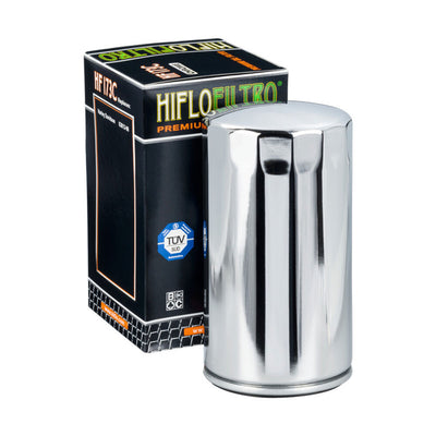 HIFLOFILTRO - HIFLOFILTRO - OIL FILTER HF173C CHROME  CTN50 - Shark Leathers