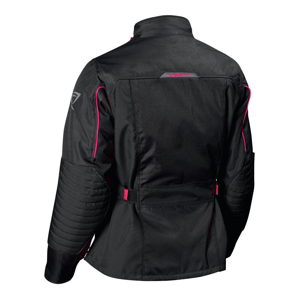 Difi - Difi Jacket Shuttle Lady Aerotex Blk/Pnk 42 L 114175 - Shark Leathers