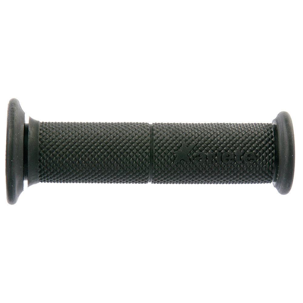 Ariete - ARIETE HAND GRIPS - YAM STYLE SLIM - ROAD - BLACK 130mm Open End : 02613-N - Shark Leathers