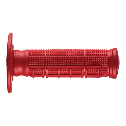 ARIETE GRIPS - UNITY HALF WAFFLE - MX - ASP COMPOUND - RED - 115mm Closed End