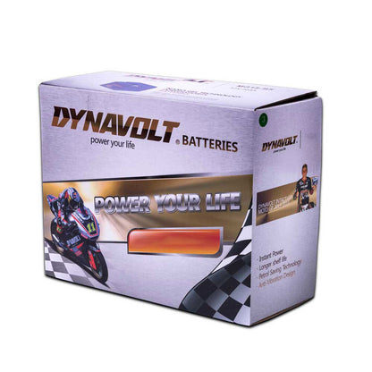 Dynavolt Batteries - DYNAVOLT, N-GEL: MG7A-4A [7AH CA160] CTN6 (DG8 - UN2800) - Shark Leathers