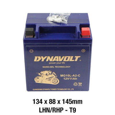 DYNAVOLT MG10L-A2-C BATTERY 12V AGM Nano Gel 10Ah