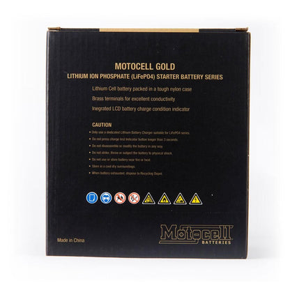 MOTOCELL LITHIUM GOLD MLG14BL BATTERY 48WH LiFePO4