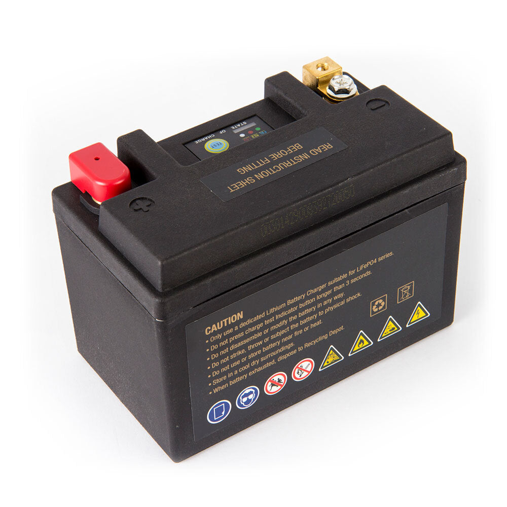 Motocell Batteries - MOTOCELL LITHIUM GOLD - MLG18L 60WH CN8 (DG9.2 - UN3480) - Shark Leathers