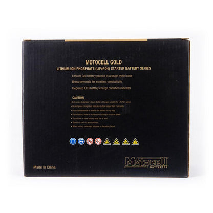 MOTOCELL LITHIUM GOLD MLG21 BATTERY 72WH LiFePO4