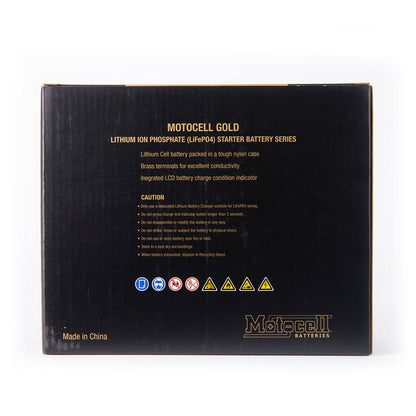 MOTOCELL LITHIUM GOLD MLG21L BATTERY 72WH LiFePO4