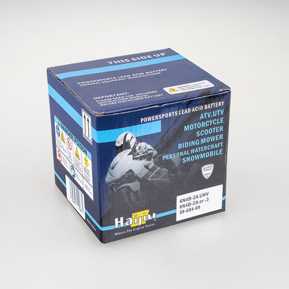 BATTERY 6N4B-2A UNV: HJ STD [4AH] WAP CTN9 (DG8.2 - UN2796)