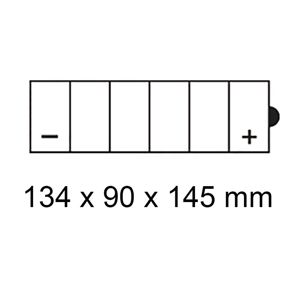 Roadstar Batteries - ROADSTAR, HD: CB10L-B / T5 [11Ah] (DG8.2 - UN2796) - Shark Leathers
