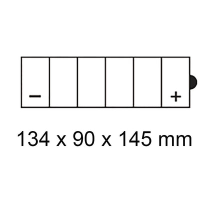Roadstar Batteries - ROADSTAR, HD: CB10L-B / T5 [11Ah] (DG8.2 - UN2796) - Shark Leathers