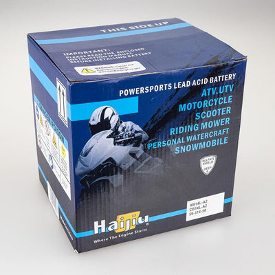 ROADSTAR CB14L-A2 or HB14L-A2 BATTERY 12V Flood Cell Heavy Duty 14Ah