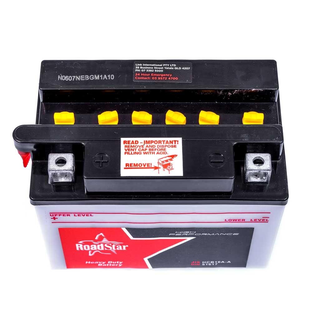ROADSTAR HCB16A-A BATTERY 12V Heavy Duty Series 16Ah