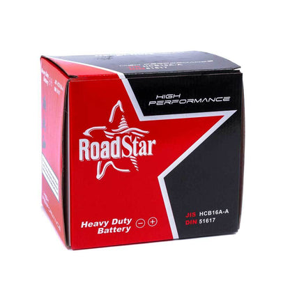 Roadstar Batteries - ROADSTAR, HD: HCB16A-A / T6 [16Ah] (DG8.2 - UN2796) - Shark Leathers