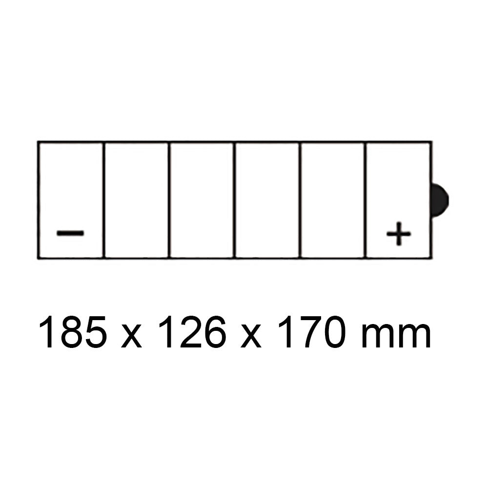 Roadstar Batteries - ROADSTAR, HD: C60-N24AL-B / T3 [28Ah] (DG8.2 - UN2796) - Shark Leathers