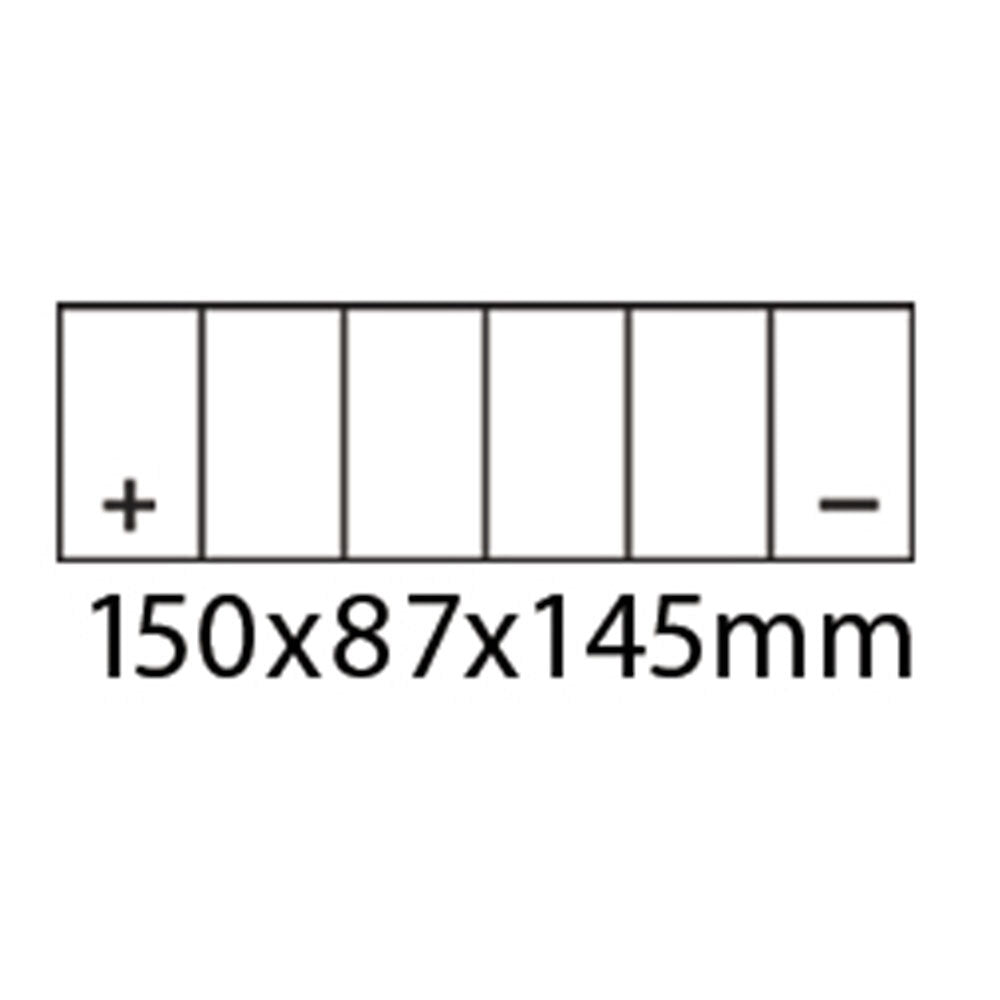 Roadstar Batteries - ROADSTAR, MF: CTX14-BS / T4 [12Ah] CTN6 (DG8.2 - UN2796) - Shark Leathers