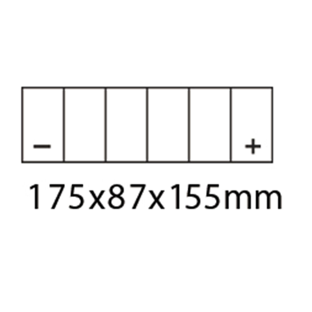 Roadstar Batteries - ROADSTAR, MTFH: CTX20HL-BS H/DUTY [18Ah] CTN4 (DG8.2 - UN2796) - Shark Leathers