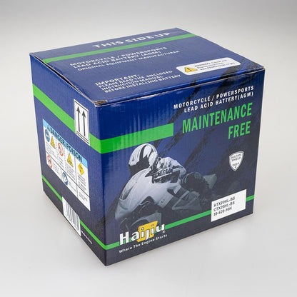 ROADSTAR CTX20HL-BS or HTX20HL-BS BATTERY 12V MF Heavy Duty 18Ah