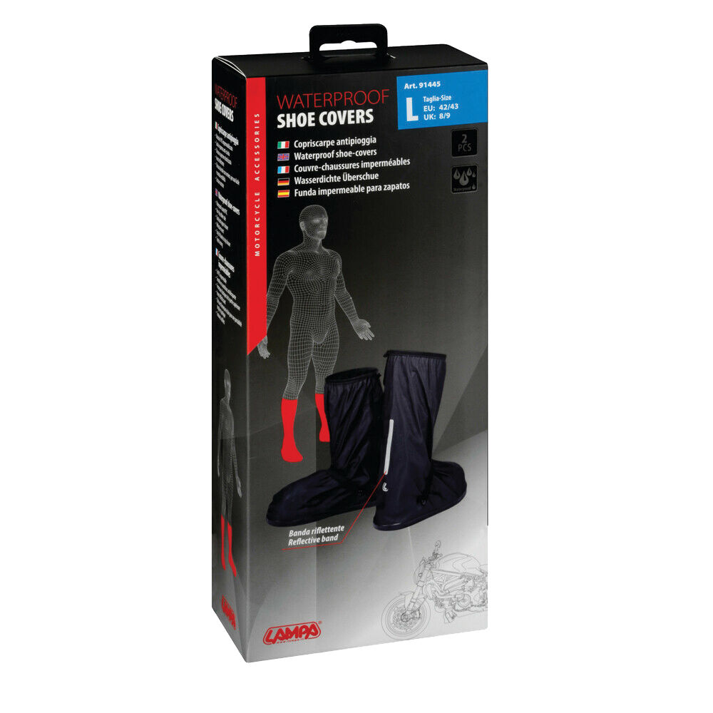 LAMPA WATERPROOF SHOE COVERS SIZE M (6.5-7.5)