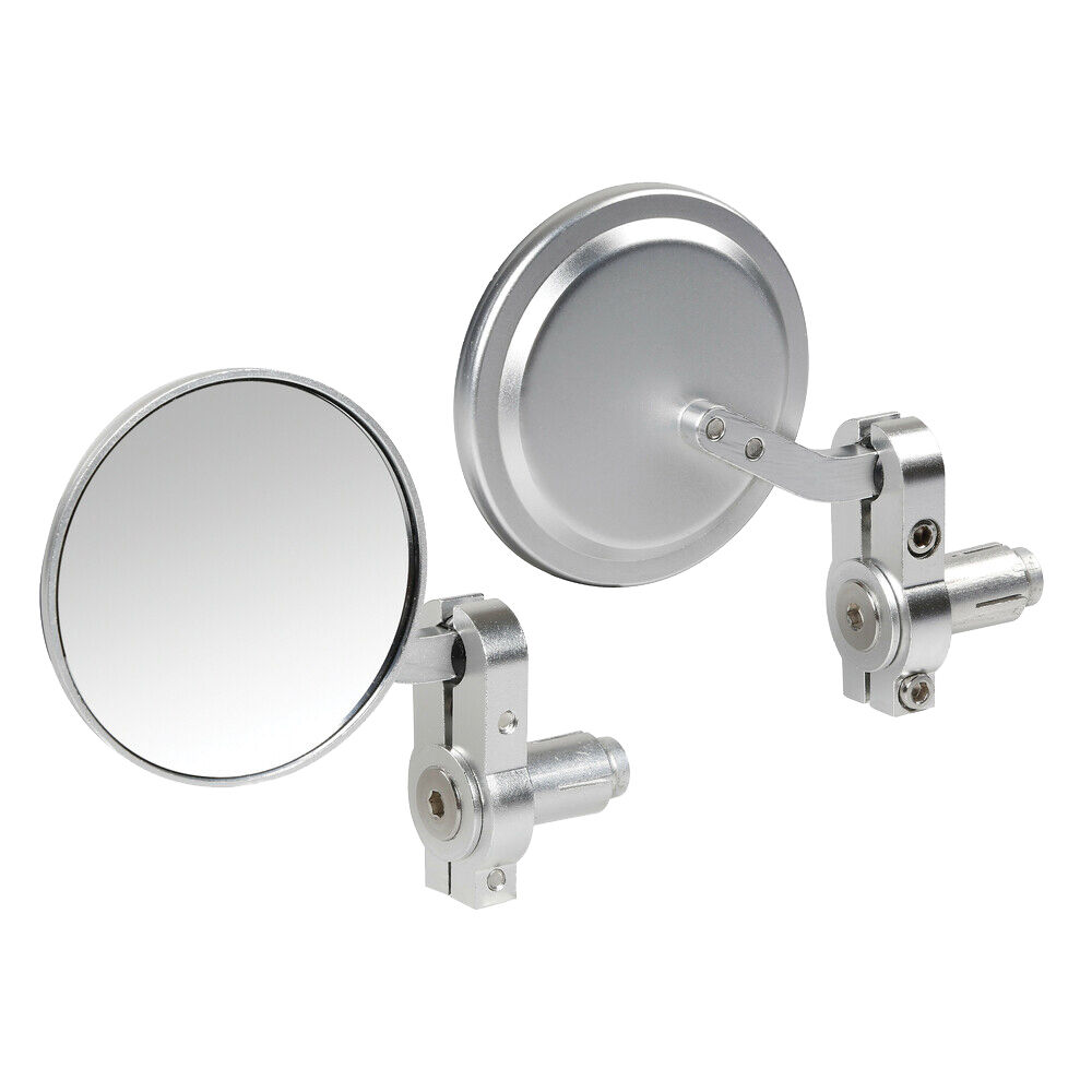 CPR - LAMPA DERNIER BAR END MIRROR SET - CHROME - Shark Leathers