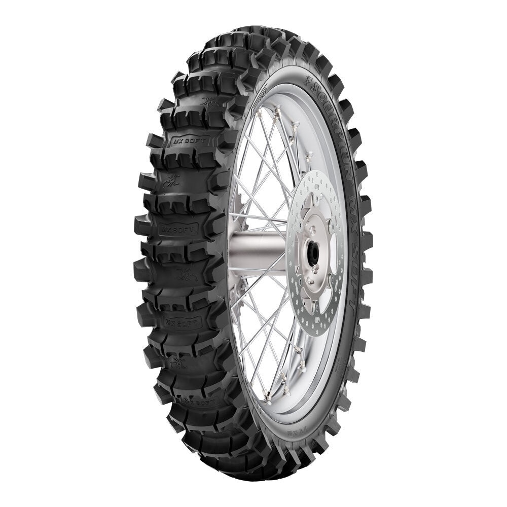 Pirelli - PIRELLI SCORPION MX SOFT 90/100-16 51M NHS - Shark Leathers