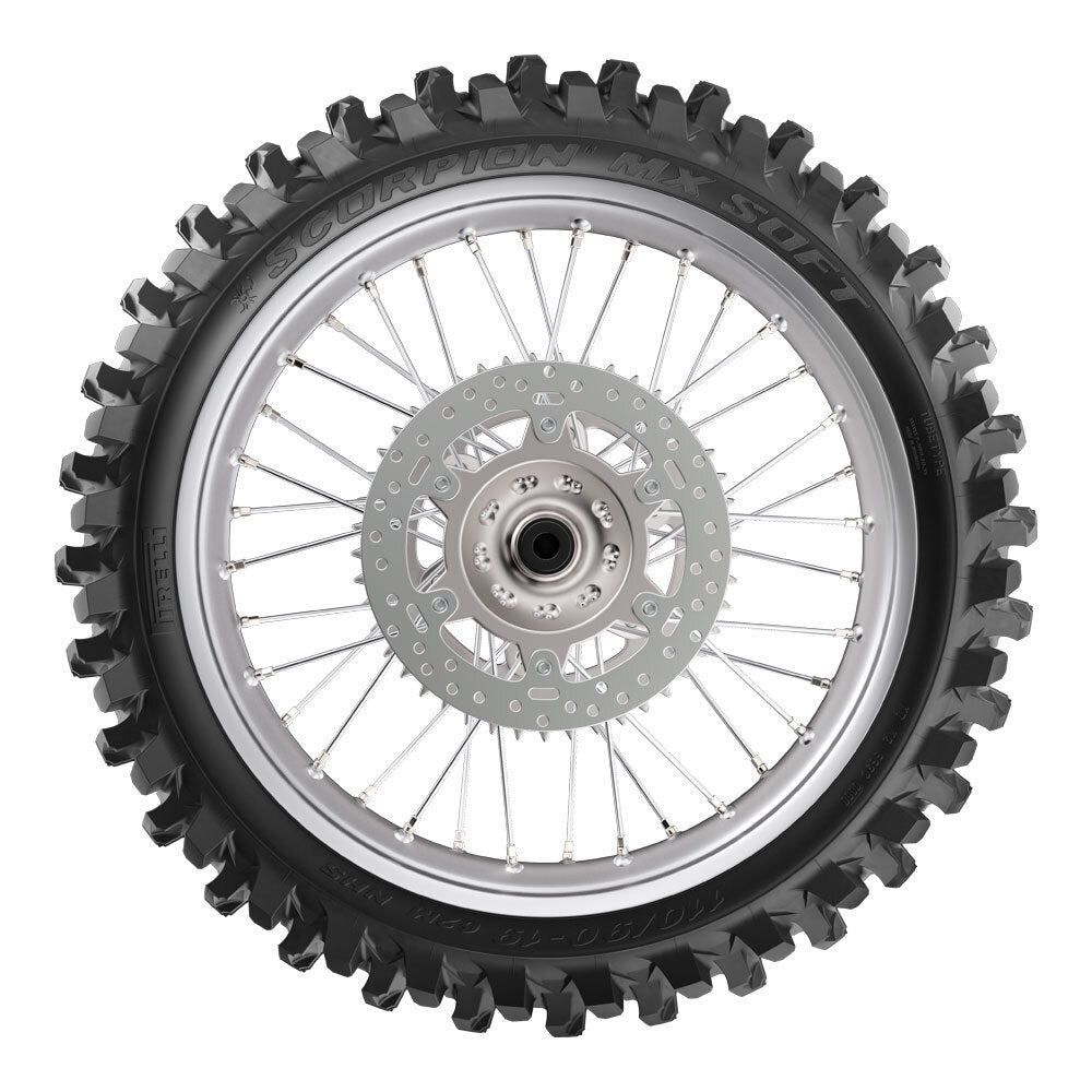 Pirelli - PIRELLI SCORPION MX SOFT 90/100-16 51M NHS - Shark Leathers