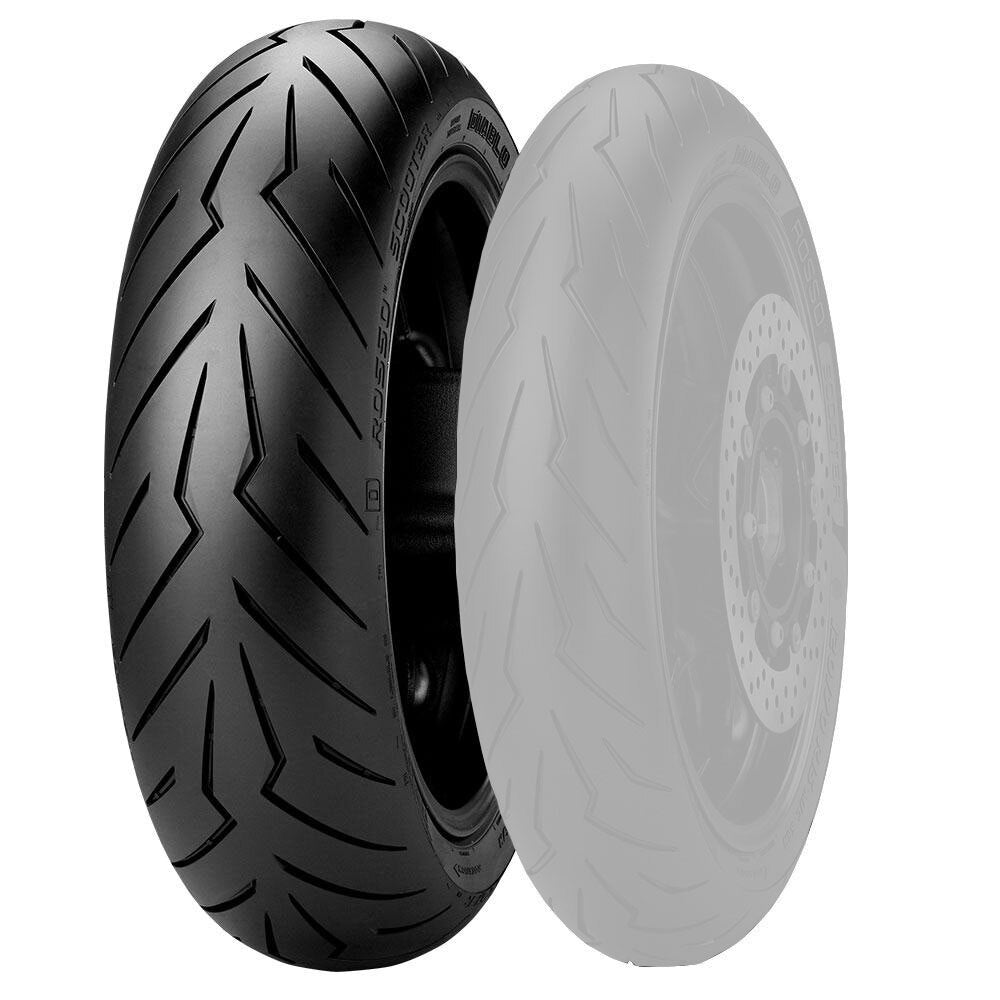 Pirelli - PIRELLI DIABLO ROSSO SCOOTER REAR 130/70-12 62P TL Reinf - Shark Leathers