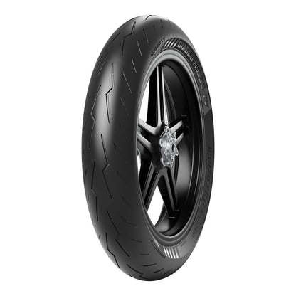 Pirelli - PIRELLI DIABLO ROSSO IV FRONT 120/70ZR17 M/C (58W) TL - Shark Leathers