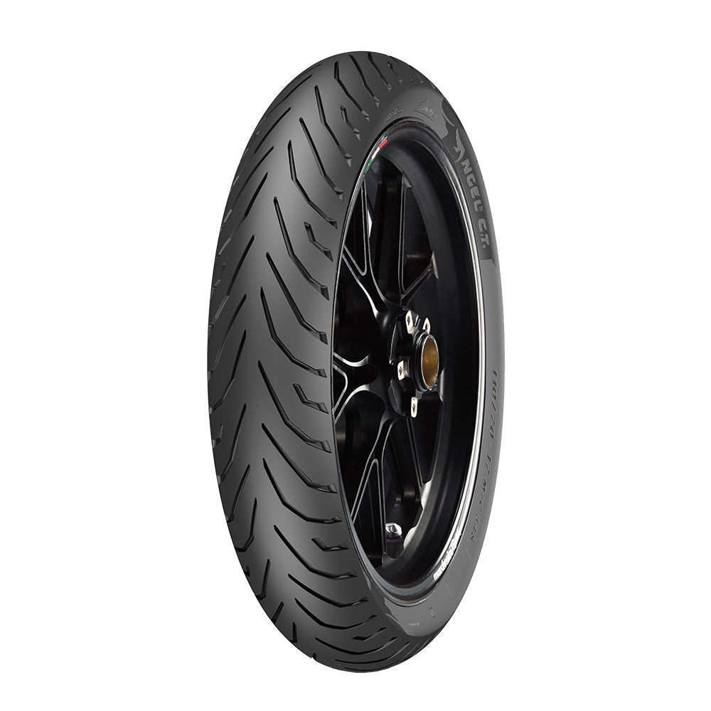 Pirelli - PIRELLI ANGEL CITY F/R 110/70-17 TL 54S - Shark Leathers