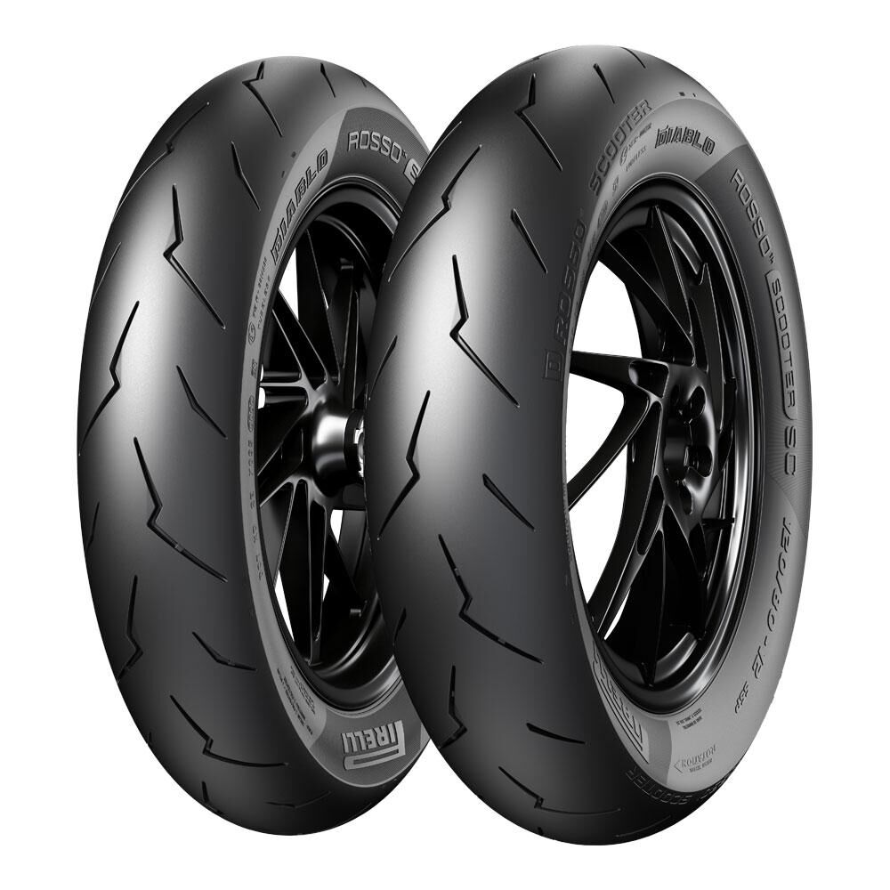 PIRELLI DIABLO ROSSO SCOOTER SC F/R 130/70-12 62P TL REINFORCED