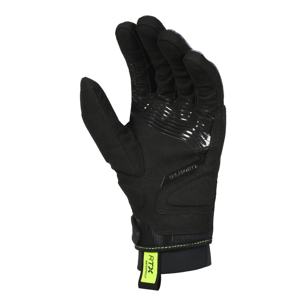 Macna - Macna Gloves Crew RTX Black/Fluro - Shark Leathers