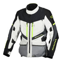 Macna Jacket Domane Light Grey/Fluro Macna