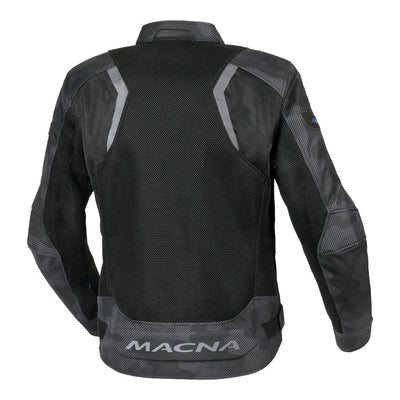 Macna - Macna Jacket Velotura Blk/Gry/Camo L - Shark Leathers