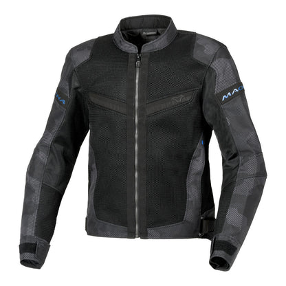 Macna - Macna Jacket Velotura Blk/Gry/Camo 3XL - Shark Leathers