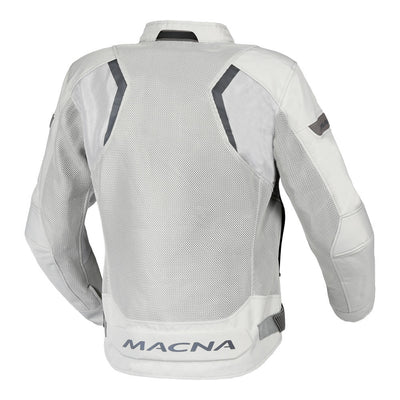 Macna - Macna Jacket Velotura Light Grey 2XL - Shark Leathers