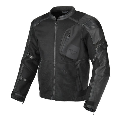 Macna - Macna Utility Jacket Olsan Black XL 141476 - Shark Leathers