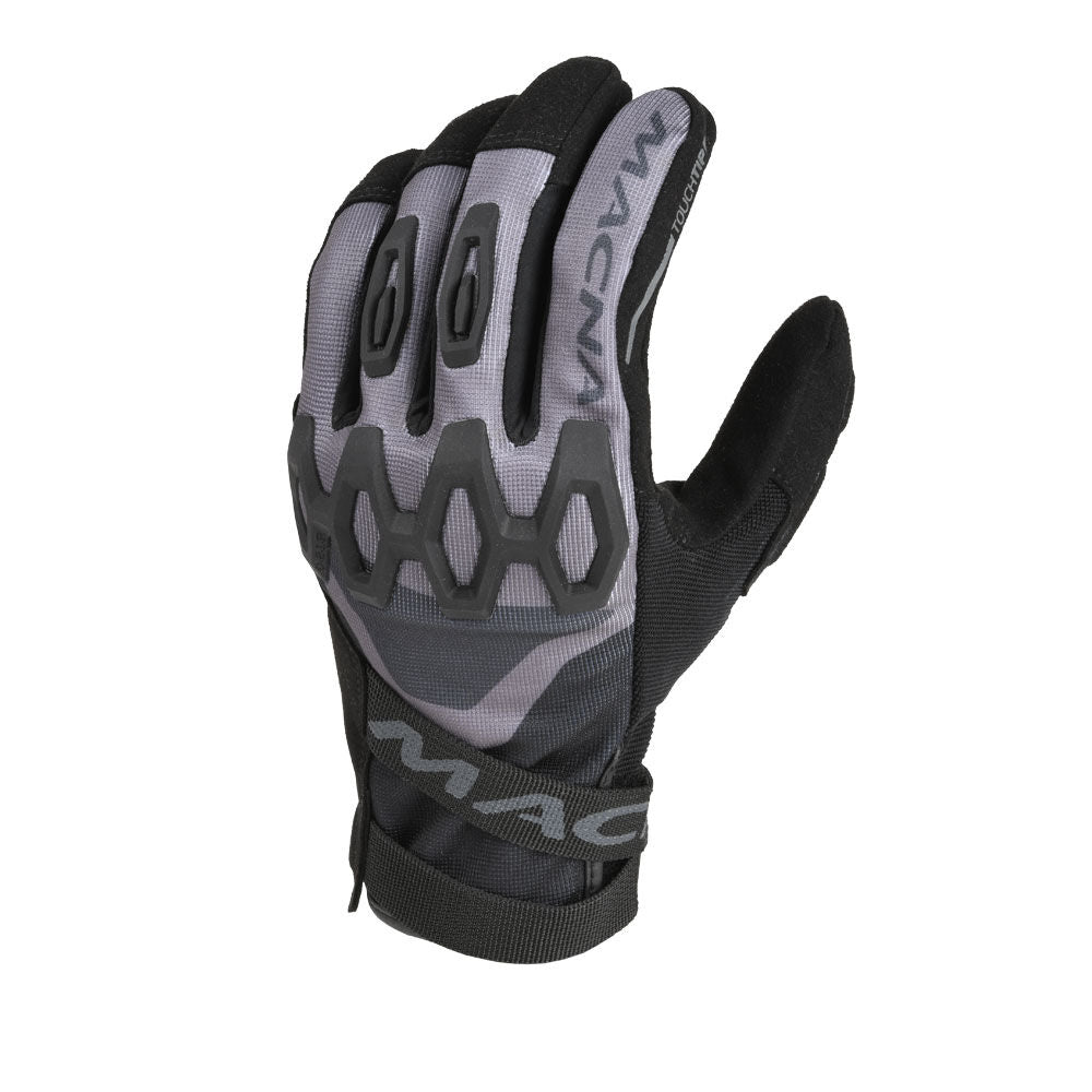 Macna - Macna Gloves Zairon Black/Grey - Shark Leathers