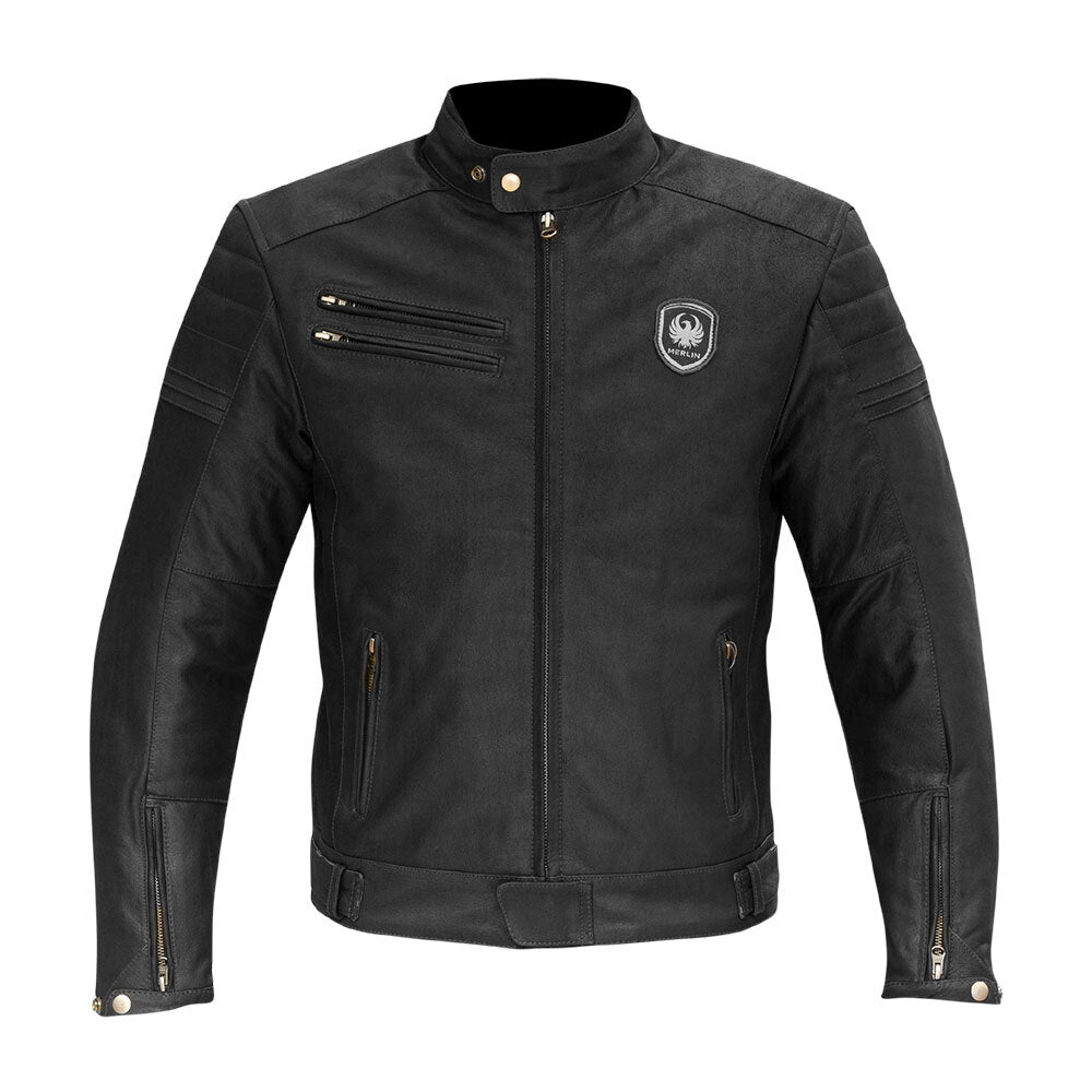 Merlin - Merlin Jacket Alton Leather black - Shark Leathers