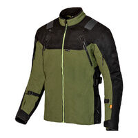 Merlin Jacket Navar Laminated D3O Black/Dark Green Merlin